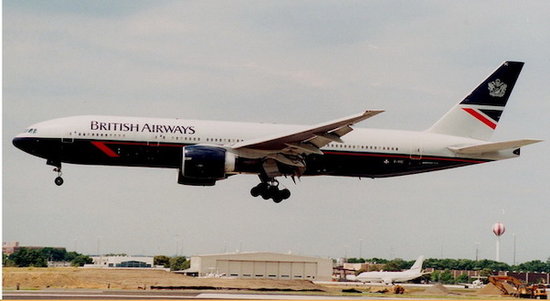 Boeing 777-200ER - British Airways Landor scheme